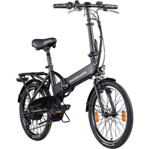 Zündapp Green 1.0 20 Zoll Elektro Klapprad für Erwachsene 150 – 180 cm 6 Gang E Klappfahrrad E Bike Faltrad Pedelec StVZO