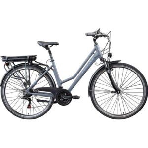 Zündapp E-Bike Trekking Green Damen 7.7 28 Zoll 21-Gang 536 Wh grau blau GLO664012945