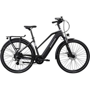 ZÜNDAPP E-Bike Damen, 28 zoll, 24-Gang – schwarz