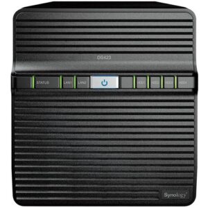 Synology DiskStation DS423 4 Einschübe NAS-Server Leergehäuse (DS423)