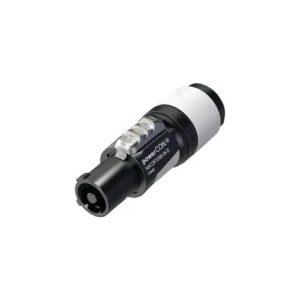 Neutrik NAC3FXXB-W-S Netz-Steckverbinder powerCON Buchse, gerade Gesamtpolzahl: 2 + PE 16 A Grau 1 St.