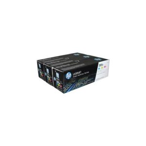 Tonerset CF370AM CMY für LaserJet Pro M351 M451 M375 M475, 3x 2.600 Seiten – HP Power Partner