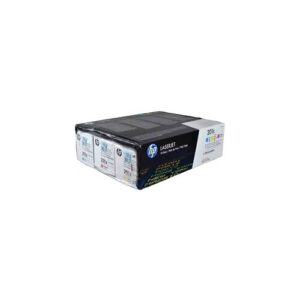 Tonerset CF253XM 201X Tri-Pack CMY für CLJ Pro M252 M274 M277, 3x 2.300 Seiten – HP Power Partner