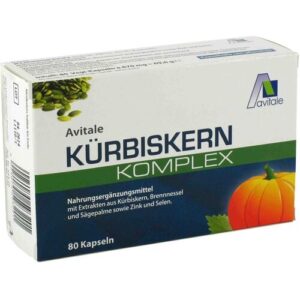 Avitale GmbH Kürbiskern Komplex Kapseln 80 St