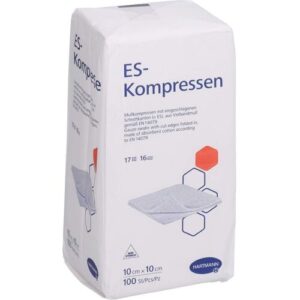 1001 Artikel Medical GmbH Es-kompressen Unsteril 10×10 cm 16fach 100 St