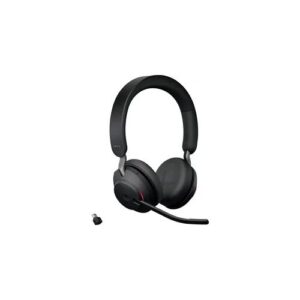 Jabra Evolve2 65 MS Stereo Headset On-Ear schwarz