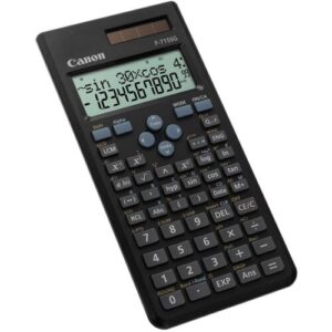 Canon F-715SG-BK Wissenschaftlicher Rechner 10 Stellen + 2 Exponenten 250 Funktionen
