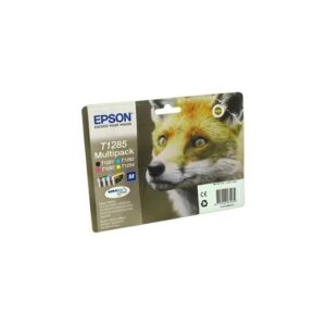Epson Original T1285 Fuchs Druckerpatronen 4er Multipack BK/C/M/Y (C13T12854012)