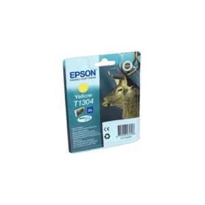 Epson Original T1304 Hirsch Druckerpatrone gelb 1005 Seiten 10,1ml (C13T13044012)