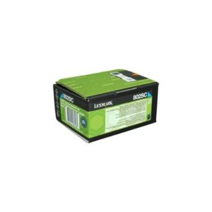 Lexmark Original 802SC Toner cyan 2.000 Seiten (80C2SC0) für CX310n/dn, CX410e/de/dte, CX510de/dhe/dthe