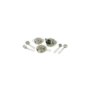 small foot GmbH & Co. KG Small foot 8953 – Kochgeschirr Profi, Koch-Set für Kinderküche, Metall, 11-teilig