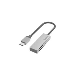 Hama Externer Speicherkartenleser USB-C® Silber