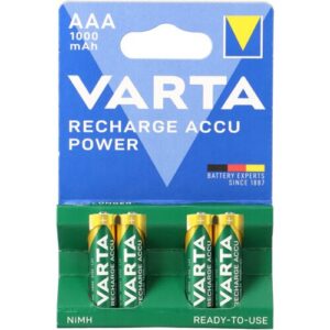 Varta Recharge Accu Power AAA 1000 mAh Blister 4