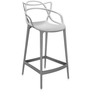 Kartell Masters Barhocker (grau, H 65cm) grau   H 65cm