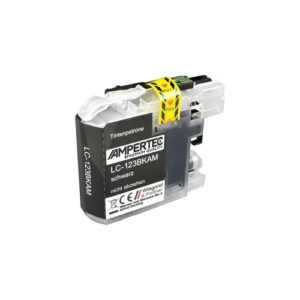 Ampertec Kompatible Tinte ersetzt Brother LC-123BK  schwarz