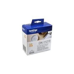 Brother PT Etiketten DK11218  weiss rund  24mm  1000 St. VE