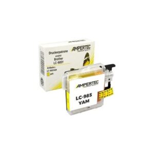 Ampertec Kompatible Tinte ersetzt Brother LC-985Y yellow