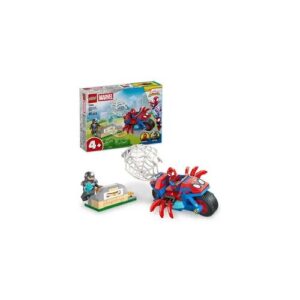 Lego ǀ Marvel 11206 Spidey auf Motorrad vs. Rhino, Lernspielzeug ab 4