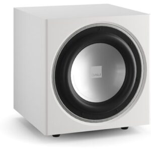 Dali SUB E-9 F Weiss – Aktiv-Subwoofer 220 W   Auspackware, wie neu