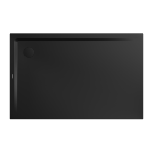 Kaldewei Superplan Duschwanne 385048043676 90x110x2,5cm, mit Träger, Perl-Effekt, schwarz matt100