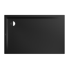 Kaldewei Superplan Duschwanne 384100013676 80x100x2,5cm, Perl-Effekt, schwarz matt100