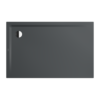 Kaldewei Superplan Duschwanne 384447983674 80x150x2,5cm, mit Träger flach, Perl-Effekt, warm grey85