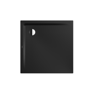 Kaldewei Superplan Duschwanne 384800010676 90x90x2,5cm, schwarz matt100