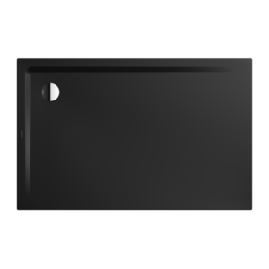 Kaldewei Superplan xxl Duschwanne 384300010676 80x140x4cm, schwarz matt100