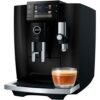 JURA Kaffeevollautomat „15745 E8 (ED)“, schwarz, B:27cm H:34,8cm T:44,6cm, Kaffeevollautomaten, 27 Spezialitäten, WiFi, Hot & Light Brew, Sweet, Kaffeevollautomat, Topseller