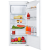 AMICA Einbaukühlschrank „EKSX 362 241“, Energieeffizienz: D (A-G), silber (weiß), Rechtsanschlag, wechselbar, Kühlschränke, Einbaukühlschrank mit leiser Kühlung, LED‑Sicht und Eisbehälter