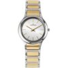 Quarzuhr JACQUES LEMANS „Milano“, gold (silbergoldfarben, silberfarben, silberfarben), Armbanduhren, Damen, Quarzuhr, Armbanduhr, Damenuhr, Edelstahlarmband, analog