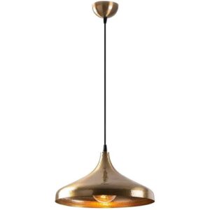 Opviq Pendelleuchte Tattoo bronze Eisen B/H/T/L/D: ca. 36x118x36x36x36 cm E27 1 Brennstellen