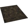 Webteppich Luxus schwarz B/L: ca. 120×170 cm