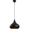 Opviq Pendelleuchte Saglam gold schwarz Metall B/H/T/L/D: ca. 30x126x30x30x30 cm E27 1 Brennstellen