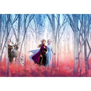 Fototapete KOMAR „Frozen Friends forever – Größe 368 x 254 cm“, bunt, B:368m L:254m, Papier, Tapeten, Kinderzimmer