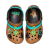 Crocs Kinder Toddlers Scooby-Doo! Classic Clogs Schwarz 24