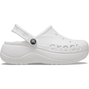 Crocs Damen Baya Platform Clogs Weiß 37