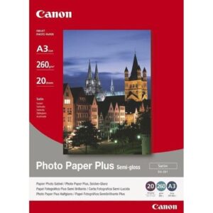 Canon SG-201 Fotopapier Plus seidenglanz A3 297x420mm 260 g/m² – 20 Blatt