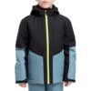 Outdoorjacke MCKINLEY „Funktions-Jacke Donato JKT B“, Jungen, Gr. 140, schwarz (schwarz night), Obermaterial: 100% Polyester. Futter: 100% Polyester. Wattierung: 100% Polyester, Jacken Outdoorjacke