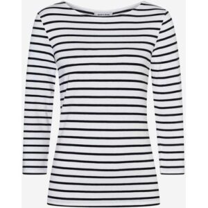 46 Striped Shirt, 3/4 Sleeve female