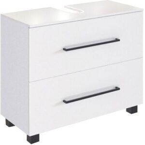 Waschbeckenunterschrank LUZERN 70 x 53 cm Weiß matt