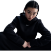 Nike Sportswear Damen Kapuzenpullover – Schwarz – Größe 38 – Baumwoll-Jersey Black 38