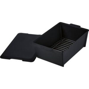 Feuertopf ENDERS „Switch Grid Dutch Oven, Rib Roaster“, schwarz, B:34,5cm H:13cm L:22,5cm, Töpfe, Fassungsvermögen: 5,5 Liter, BxLxH: 34,5×22,5×13 cm