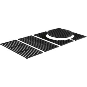 Grillrost ENDERS „SWITCH GRID“, schwarz, B:43cm H:2cm L:74cm, Gusseisen, Grillroste, für Gasgrill Boston 4 Turbo