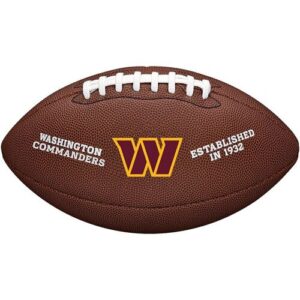 Wilson NFL Team Logo Composite Football Washington Commanders