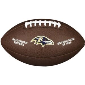 Wilson NFL Team Logo Composite Football Baltimore Ravens