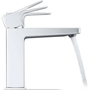 Duravit M Manhattan Waschtischarmatur MH1020001010 Ausladung 129mm, mit Zugstangen-Ablaufgarnitur, chrom