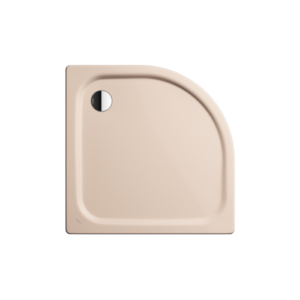 Kaldewei Zirkon Duschwanne 456448040030 100x100x6,5cm, mit Träger, bahamabeige