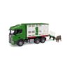 BRUDER DIE PROFI SERIE BRUDER 03548 Scania Super 560R Tiertransport-LKW mit 1 Rind