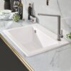 Villeroy & Boch Subway 60 S Einbauspüle, Ablaufgarnitur mit Handbetätigung